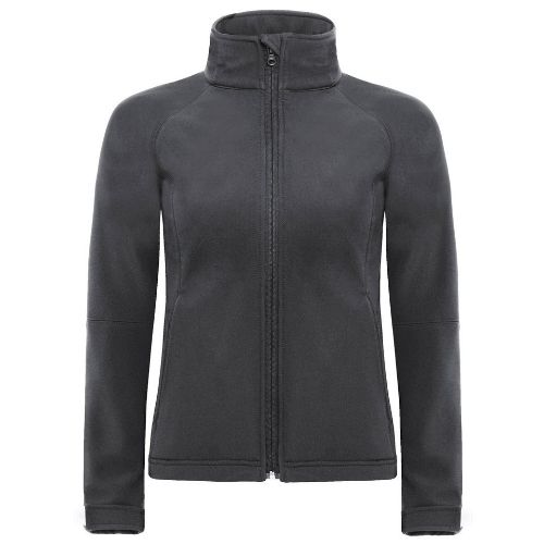 B & C Collection B&C Hooded Softshell /Women Dark Grey